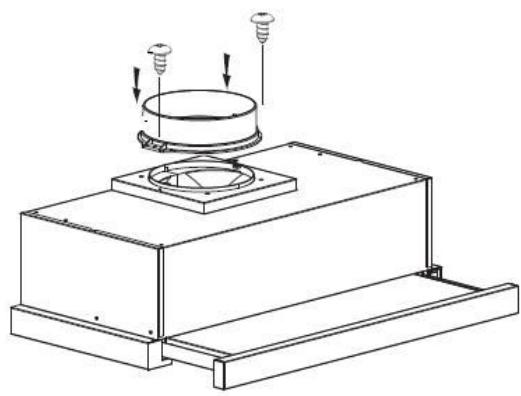 OCEANIC OCEAHT440R8 - Fixation à un meuble de cuisine - 1