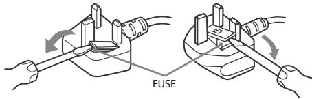 SONY KD55XE8505BAEP - NOTICE FOR CUSTOMERS IN THE UNITED KINGDOM - 1