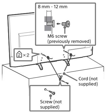 SONY KD55XE8505BAEP - Topple prevention - 4