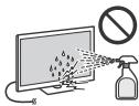 SONY KD55XE8505BAEP - Utilizar e limpar o écran/a caixa do televisor - 1