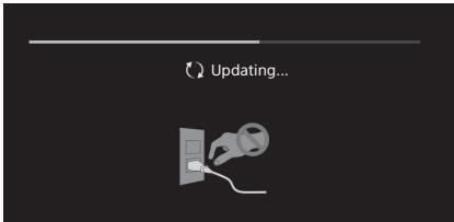SONY KD55XE8505BAEP - Quando viene visualizzato il messaggio [È disponibile un aggiornamento per il software del TV...]. - 1