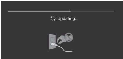 SONY KD55XE8505BAEP - Cuando se visualiza el mensaje [Hay unaneaactualizacionde software del systemade TV...]. - 1
