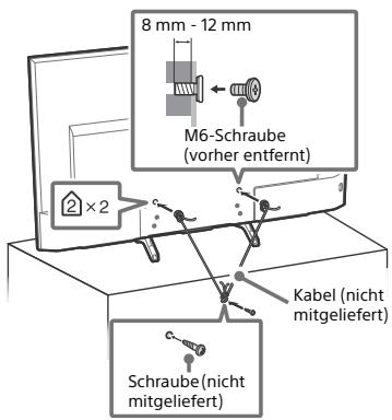 SONY KD55XE8505BAEP - Afmetingen (Ong.) (b× h× d) - 8