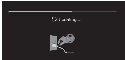 SONY KD55XE8505BAEP - Wenn die Nachricht [Eine neue Systemsoftware-Aktualisierung des TV-Systems ist verfügbar...] angezeigt wird. - 1