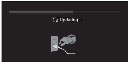 SONY KD55XE8505BAEP - When [A new TV system software update is available...] message is displayed. - 1