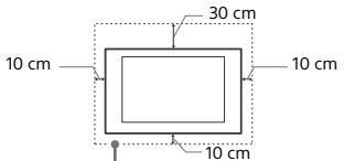 SONY KD55XE8505BAEP - Kaatumisen estäminen - 1