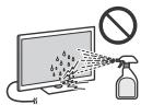 SONY KD55XE8505BAEP - Zaobchodzanie s povrchom obrazovky a skrinkou televizneho prijimača i ch Čistenie - 1