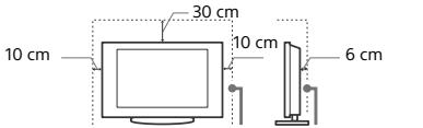 SONY KD55XE8505BAEP - Instalarea pe un suport - 1