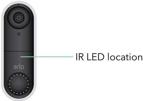 ARLO AVD1001-100EUS - Video Doorbell doesn't scan the QR code in the Arlo app during setup - 1
