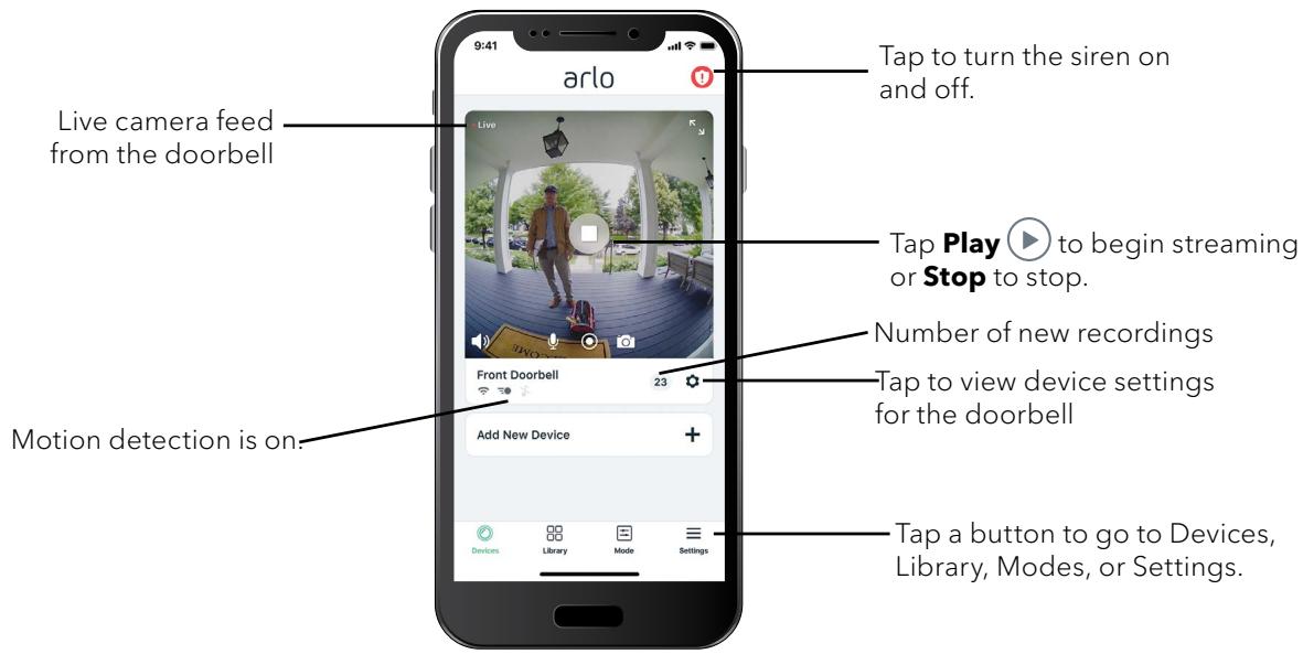 ARLO AVD1001-100EUS - View and Record Videos - 1