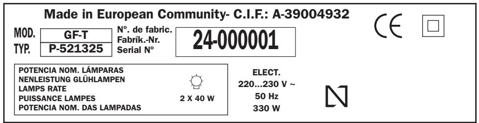 TEKA GFT - Información Técnica - 1
