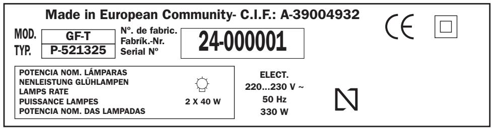 TEKA GFT - Informação Técnica - 1