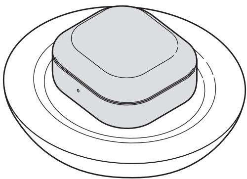 SAMSUNG GALAXY BUDS LIVE SM-R180 - Charger la batterie avec une station de chargement sans fil - 1