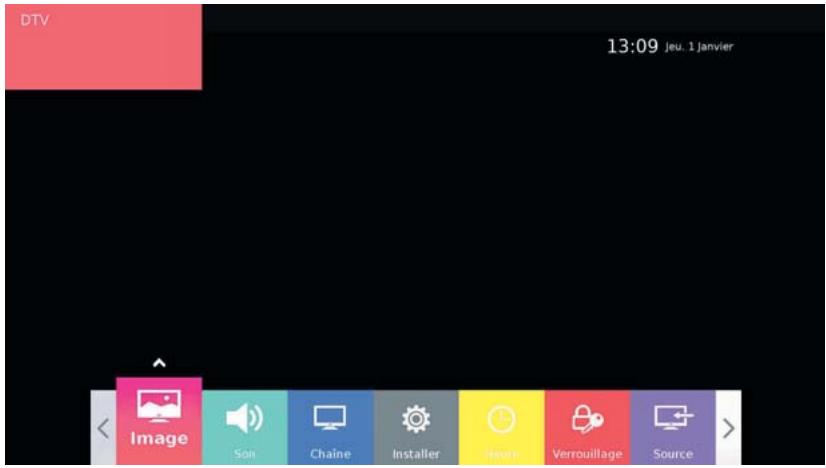 BRANDT B4304UHD - 2.Menu principal - 1