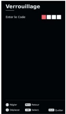 BRANDT B4304UHD - Verrouillage - 1