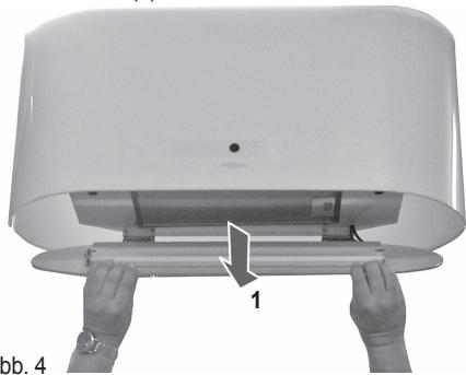 ORANIER SANTINA - Abnehmen des Metallfettfilters - 1