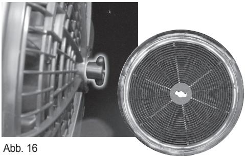 ORANIER SANTINA - Umluftfilter und Metallfettfilter einsetzen - 1