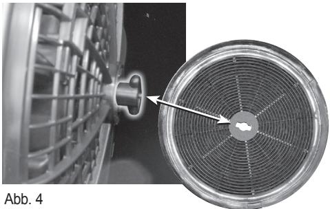 ORANIER LARA S - Aktivkohlefilter austauschen - 1