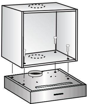 BOSCH DHU665EL - Installation under en hylde - 1