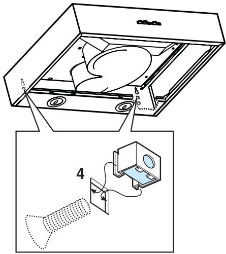 BOSCH DHU665EL - Fixation à une paroi - 4
