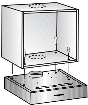 BOSCH DHU665EL - To a wall-hanging cupboard - 1