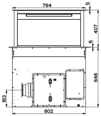 ROBLIN ZELIE 900 - Buitenafmetingen - 2