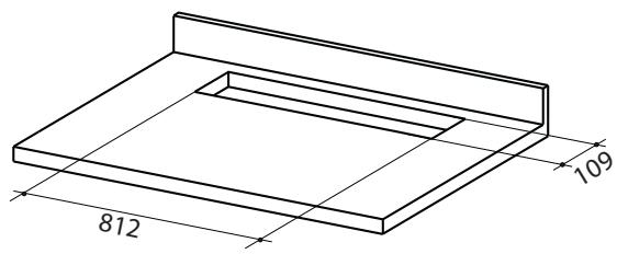 ROBLIN ZELIE 900 - Foratura Piano di supporto - 1