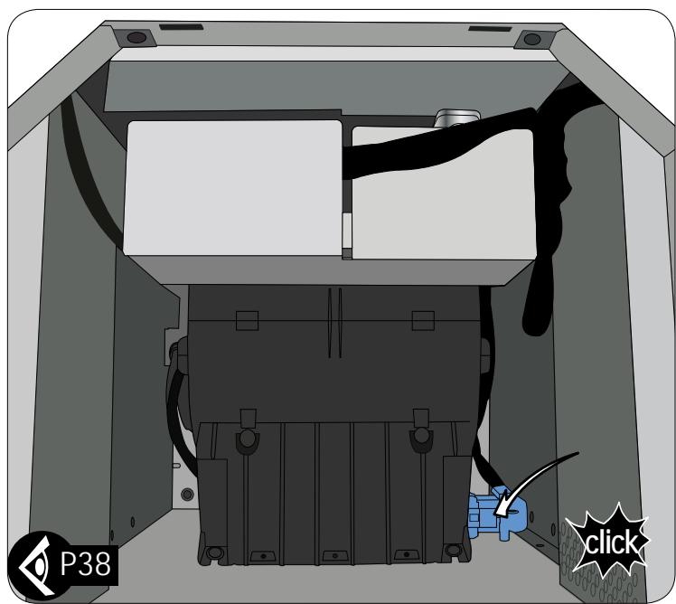 ROBLIN VIZIO 750/4 - WANNEER EEN ELEKTRISCH ONDERDEEL BESCHADIGD RAAKT, MAG DIT ALLEEN WORDEN VERVANGEN DOOR EEN DOOR DE FABRIKANT ERKEND REPARATIEATELIER, AANGEZIEN SPECIALAAL GEREEDSCHAP IS VEREIST - 51