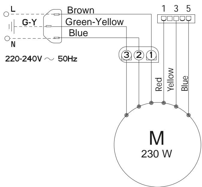 ROBLIN VIZIO 750/4 - WANNEER EEN ELEKTRISCH ONDERDEEL BESCHADIGD RAAKT, MAG DIT ALLEEN WORDEN VERVANGEN DOOR EEN DOOR DE FABRIKANT ERKEND REPARATIEATELIER, AANGEZIEN SPECIALAAL GEREEDSCHAP IS VEREIST - 30
