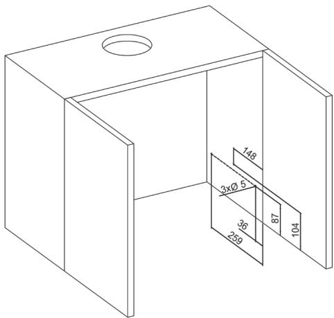 ORANIER 4TC - Montage der Dunstabzugshaube - 1