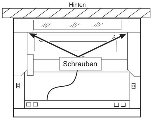 ORANIER 4TC - Auszugtiefe Flachschirm einstellen - 1