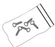 ROBLIN BACCARAT 900 CLEAN-R - commande à distance - Fernbedienung - mando a distancia - remote control - telecomando - Afstandbediening - 15