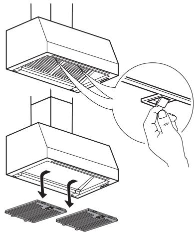 IKEA UPPFRISKANDE - Manutenzione del filtro antigrasso: - 1