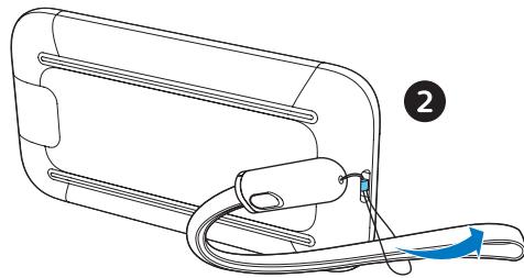 PHILIPS BT3900 - Fixation du cable cordon - 2