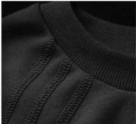 SINGER 14SH754 - 2)Réalisation d'une couture d'assemblage décoratif - 1