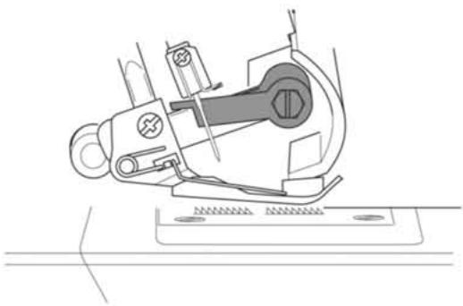 SINGER 14SH754 - 3)Réalisation d'un surjet décoratif - 2