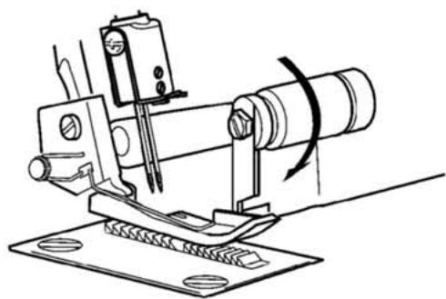 SINGER 14SH754 - 17.COMMENT UTILISER LE COUTEAU MOBILE - 5
