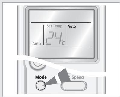 SAMSUNG AQV18VBGN - Sélection du mode Automatique - 2