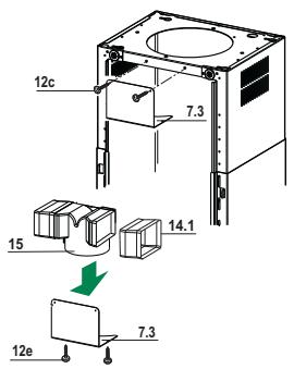 MEPAMSA STILO GREENPOWER GP - Saida de ar para a versao filtrante - 1