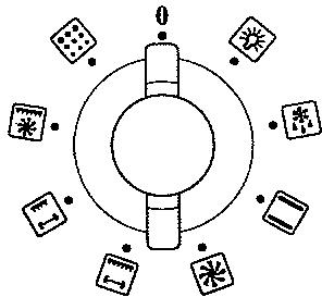 AIRLUX FE 64 - BOUTONS DU THERMOSTAT ET DU SÉLECTEUR - 13