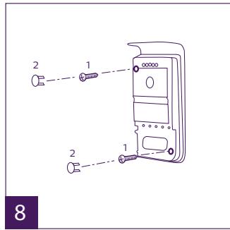PHILIPS WELCOMEEYE CAM - INSTALLATION DU PRODUIT - 12