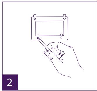PHILIPS WELCOMEEYE CAM - Installing the main or additional monitor - 2