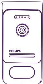PHILIPS WELCOMEEYE CAM - ZAWARTOŚĆ ZESTAWU - 3