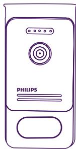PHILIPS WELCOMEEYE CAM - CONTENTS OF THE KIT - 6