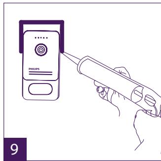 PHILIPS WELCOMEEYE CAM - INSTALLATIE VAN HET PRODUCT - 13
