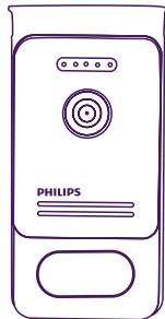 PHILIPS WELCOMEEYE CAM - CONTENU DU KIT - 4