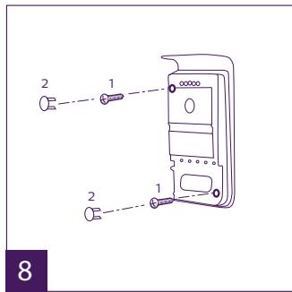PHILIPS WELCOMEEYE CAM - INSTALLATIE VAN HET PRODUCT - 12