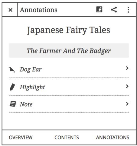 KOBO ARC 7 HD - Surligner du texte - 1