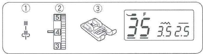 JANOME JEAN ET STRETCH - Point pour tissu extensible - 2