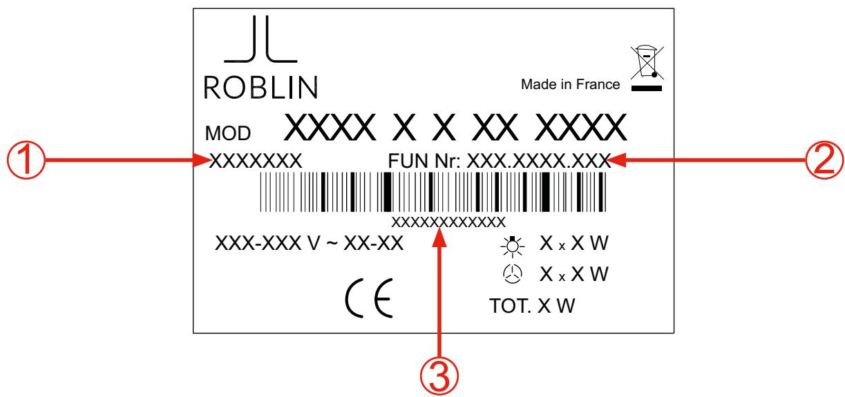 ROBLIN MINERALE INCLINEE 800 - VERFÜGBARKEIT VON ERSATZTEILEN - 1